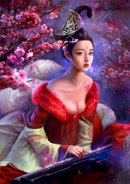 Гейша кицунэ