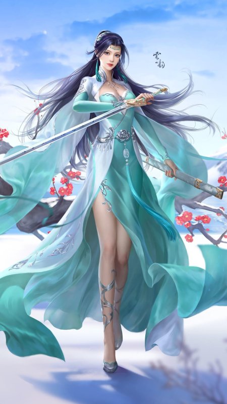 Женщина с мечом