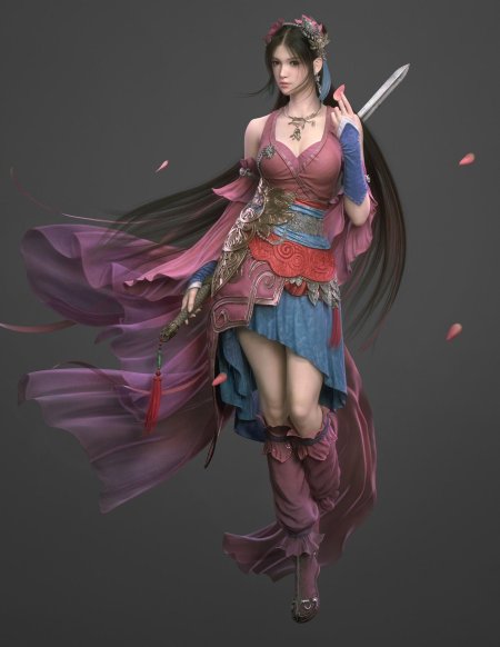 Персонаж девушка