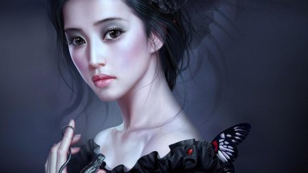 Красивая девушка фэнтези