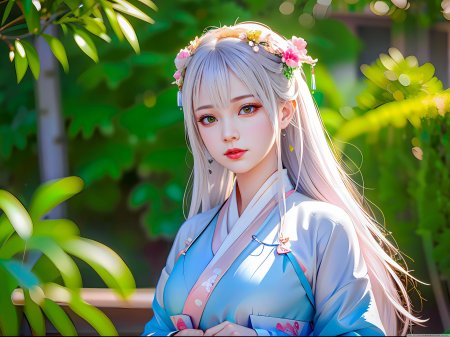 Красивая японская девушка