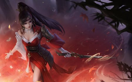 Обои на рабочий стол девушки фэнтези