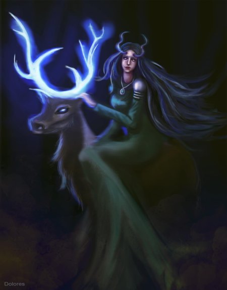 Сказочный олень