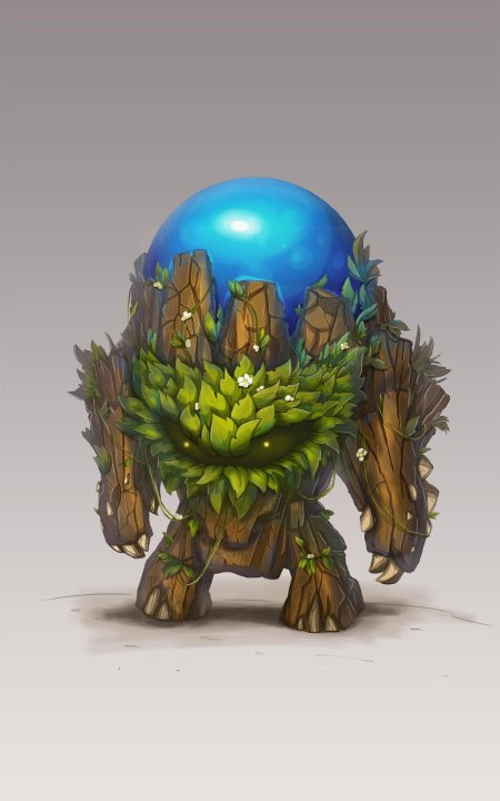 Голем элементаль земли камня