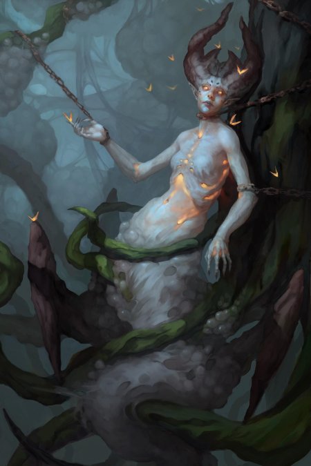 Дриада нимфа