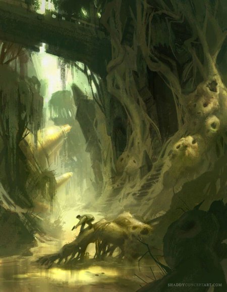 Ori and the blind forest концепт арт