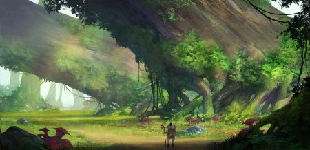 Фэнтези лес