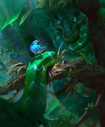 Лес фэнтези