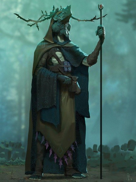 Друиды шаманы концепт арт