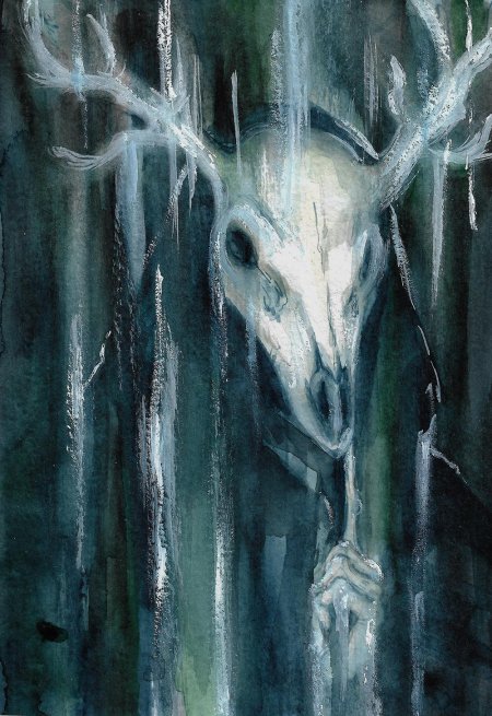 Гарри поттер олень патронус