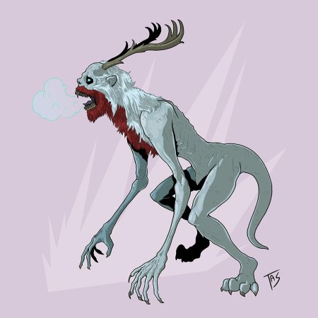 Вендиго мифический зверь