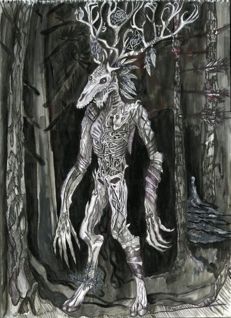 Вендиго лесной демон