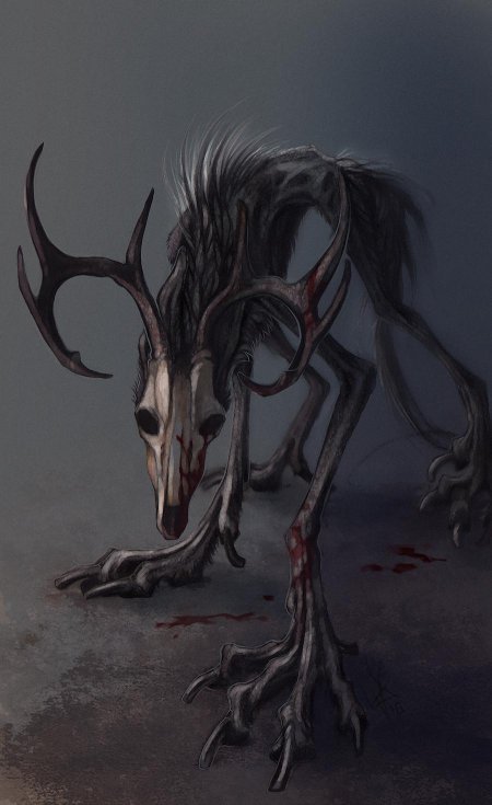 Вендиго мифический зверь