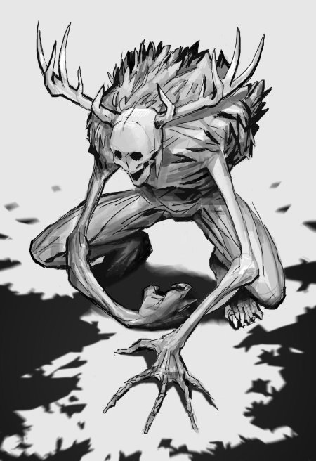 Рисунки монстра