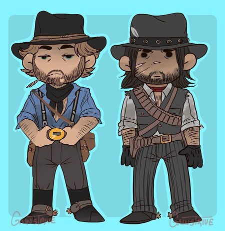 Rdr john marston art