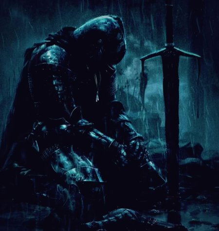 Падший рыцарь арт