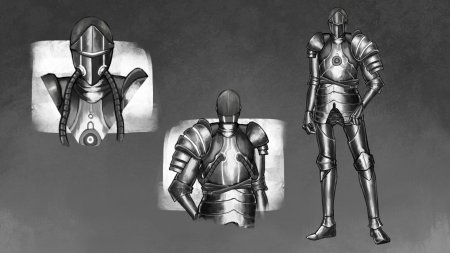 Доспехи рыцарей