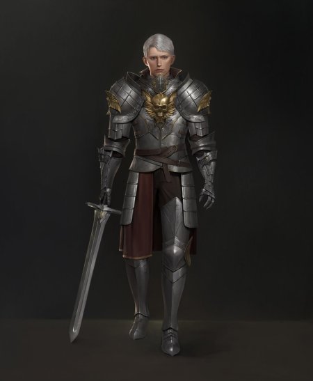 Рыцарь паладин фэнтези