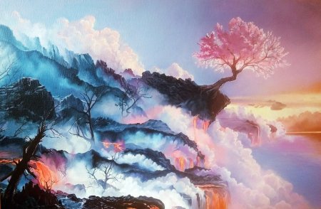 Тори лангрейн сакура на краю вулкана