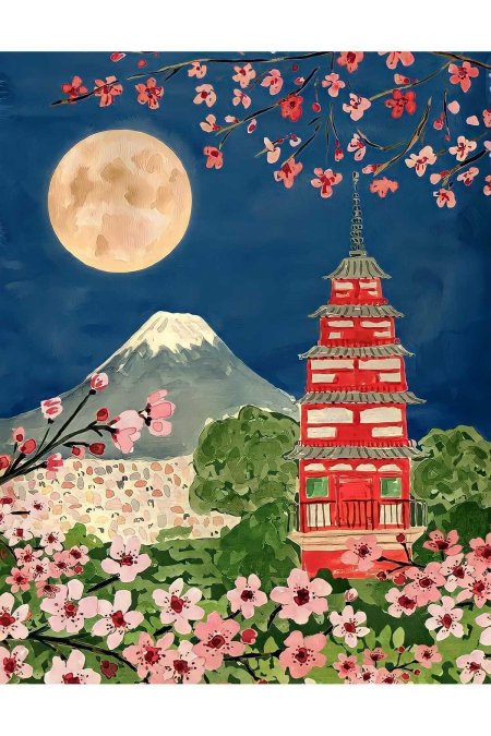 Пейзаж рисования