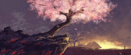 Сакура арт дерево