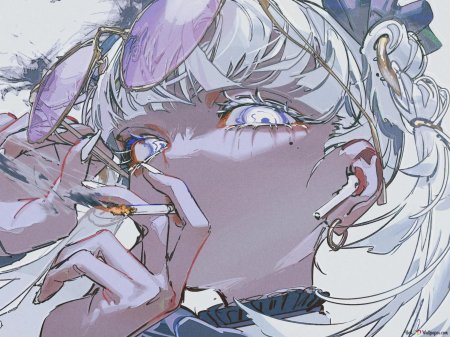 Аниме курение