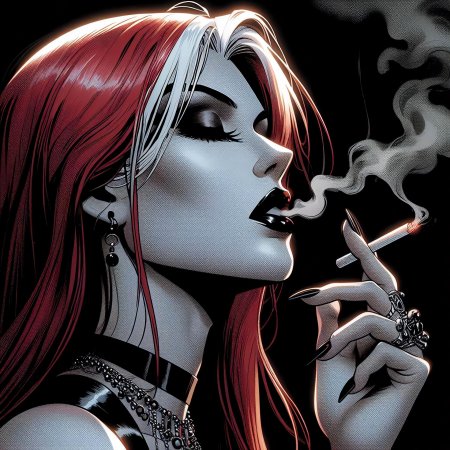 Вампирша арт