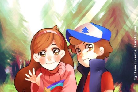 Гравити фолз мэйбл и диппер