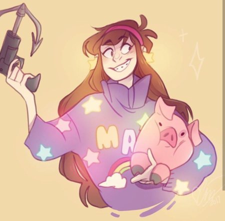 Гравити фолз аниме билл и диппер с мейбл