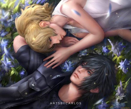 Ноктис и лунафрейя