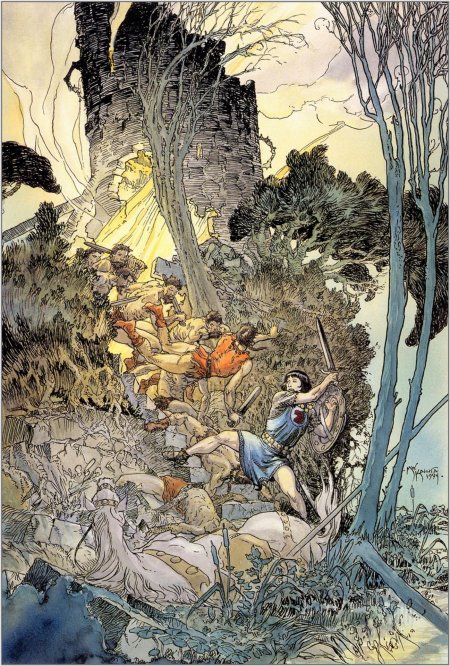 Майкл калута иллюстрации