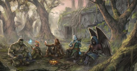 Dnd группа приключенцев арт