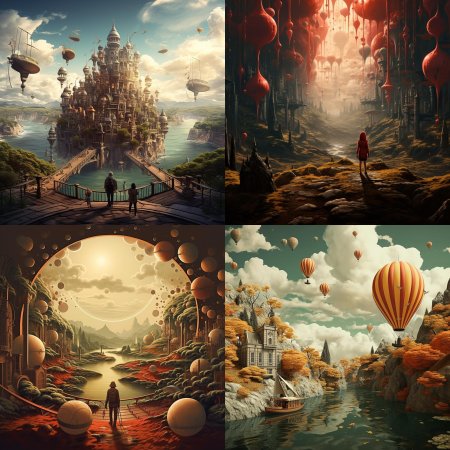 Картины созданные нейросетью