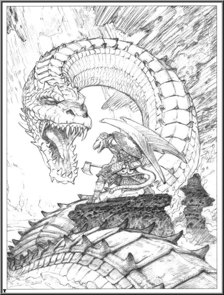 Рисунки дракон