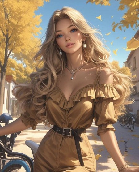 Иллюстрации девушек