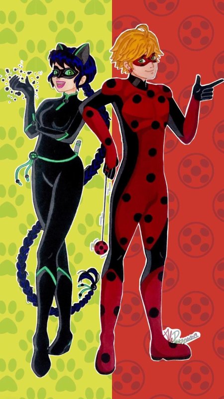 Леди нуар и мистер баг