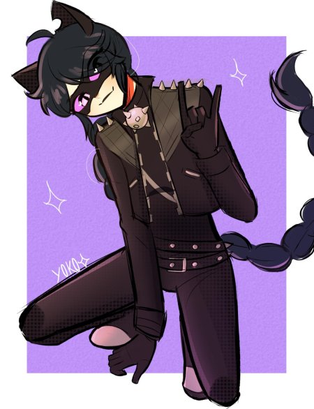 Ladybug and cat noir