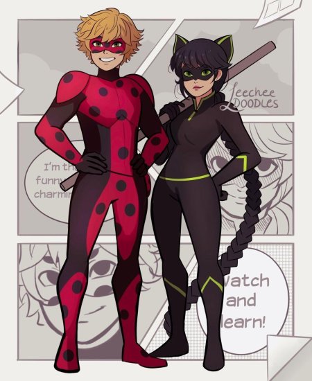 Леди нуар и мистер баг