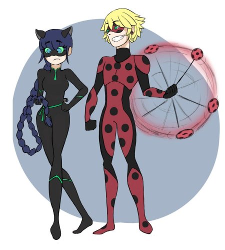 Леди нуар и мистер баг