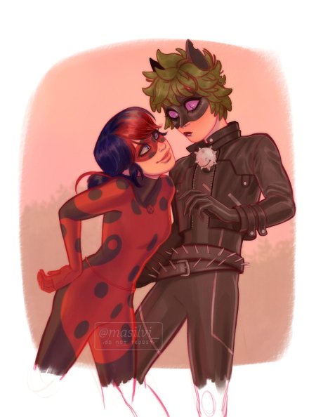 Арты леди баг и супер кот