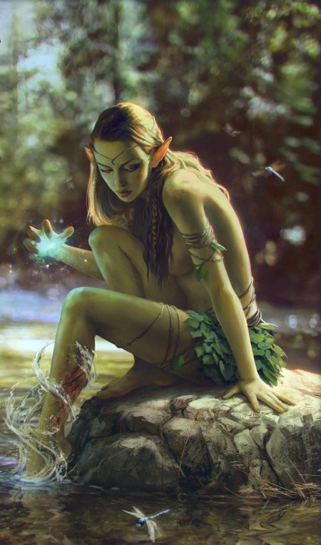 Ведьмак дриада моренн