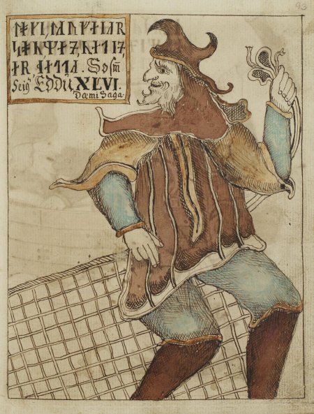 Локи бог скандинавских мифов древние изображения