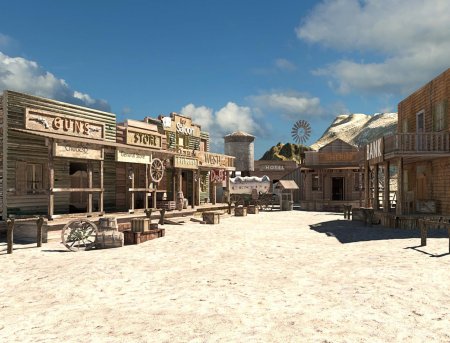 Дикий запад техас салун