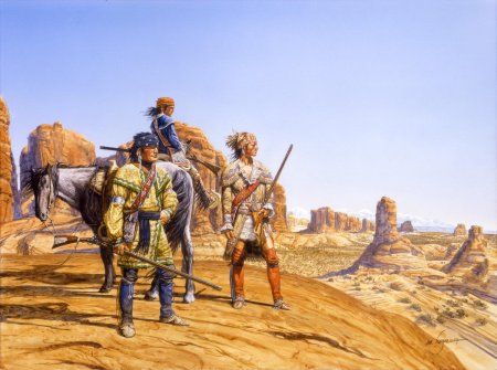 Трапперы охотники дикого запада