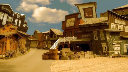 Old west town