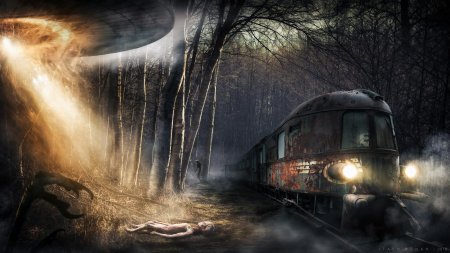 Поезд призрак локомотив