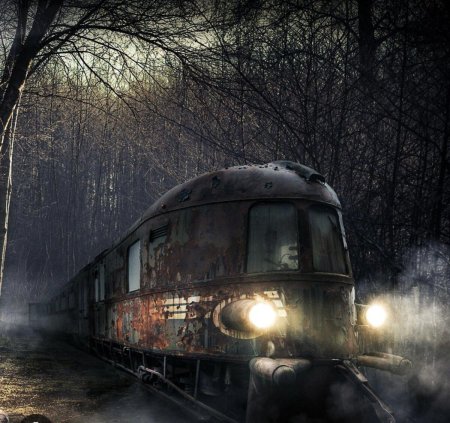 Восточный экспресс поезд заброшенный