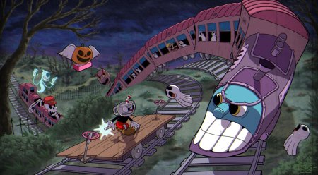 Капхед боссы призрачный экспресс