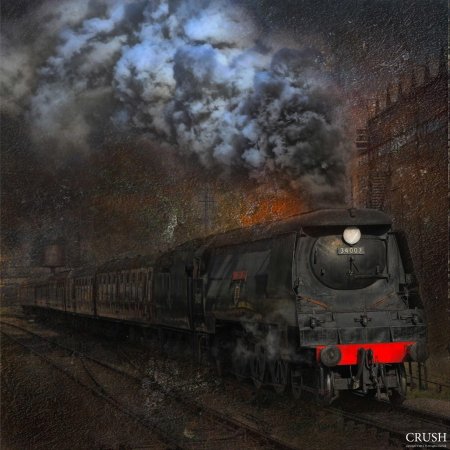 Поезд призрак локомотив