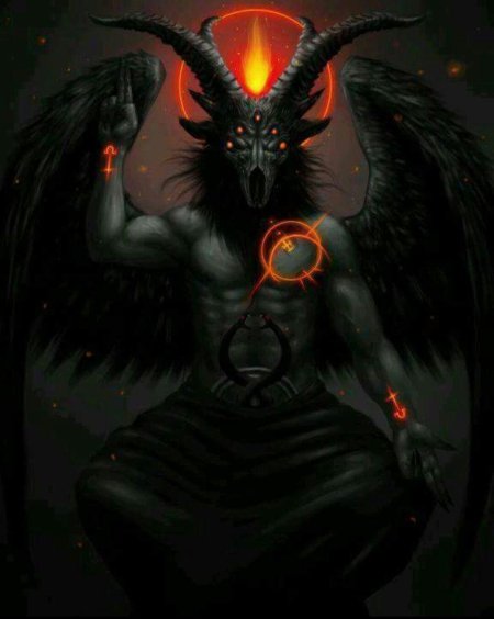 Сатана дьявол люцифер бафомет